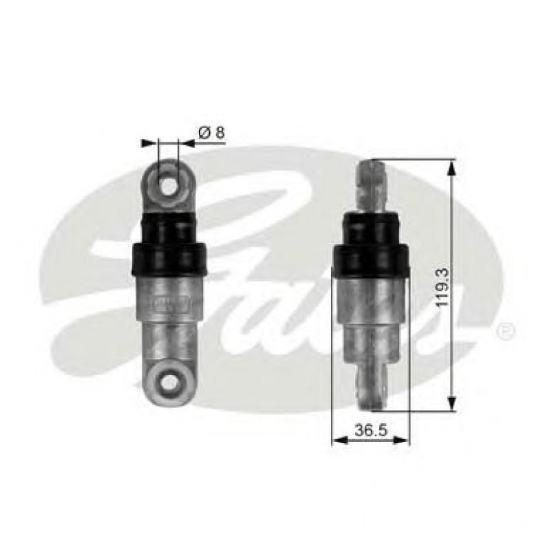 T38218 (7808-21118)  Механізм натягу ременя GATES DRIVEALIGN MV TENS
