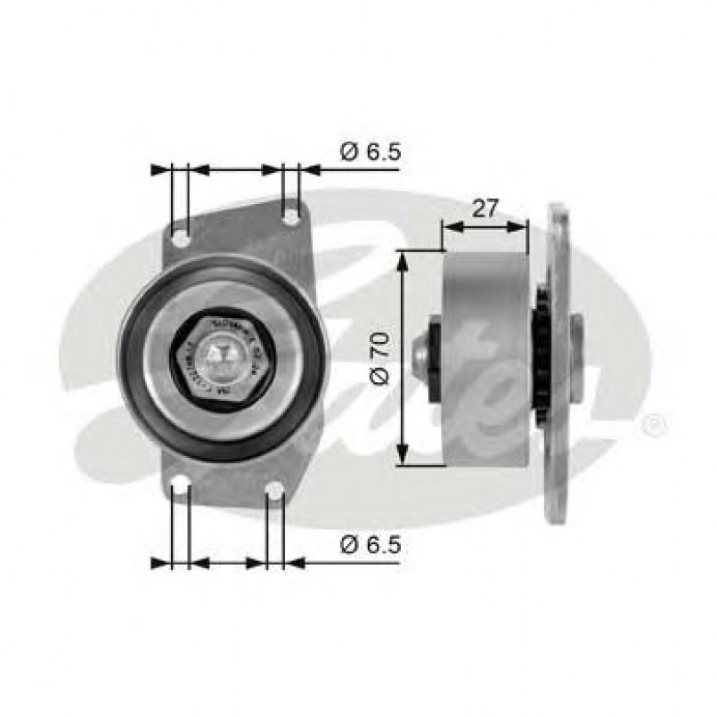 T38232 (7808-21132)  Механізм натягу ременя GATES DRIVEALIGN MV TENS