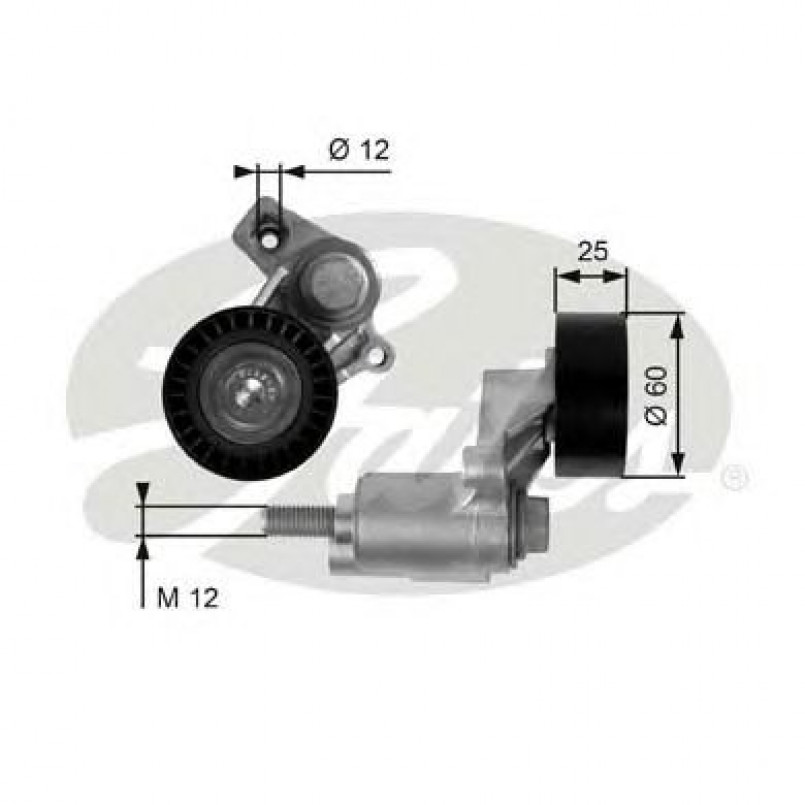 T38235 (7808-21135)  Механізм натягу ременя GATES DRIVEALIGN MV TENS