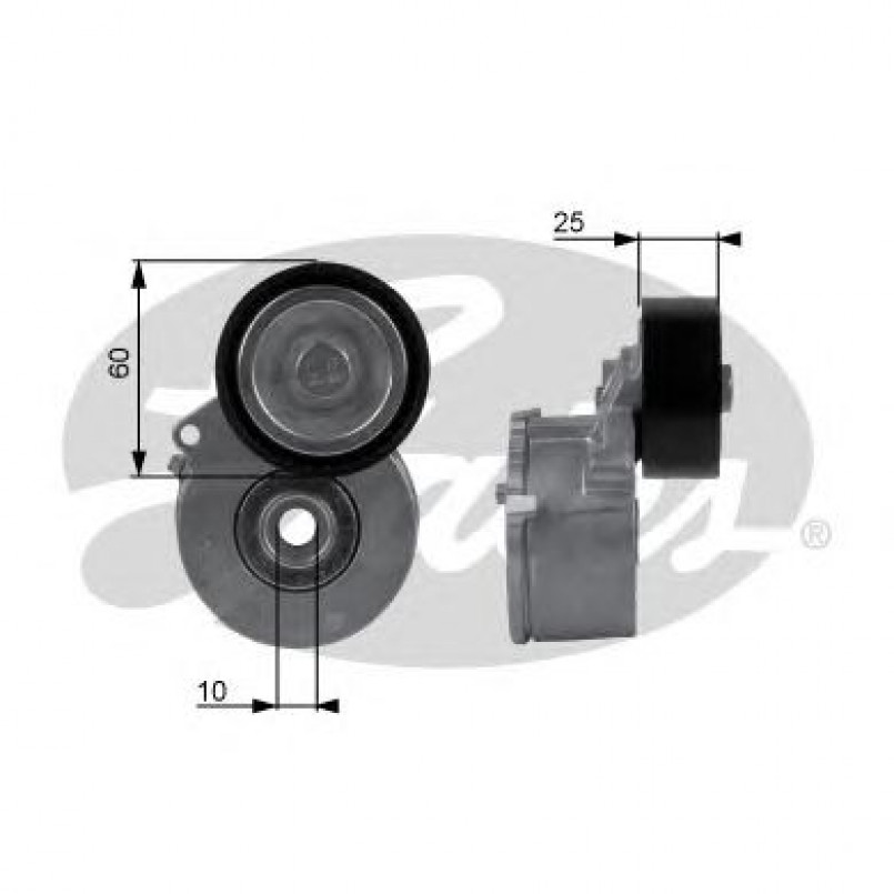 T38236 (7808-21136)  Механізм натягу ременя GATES DRIVEALIGN MV TENS