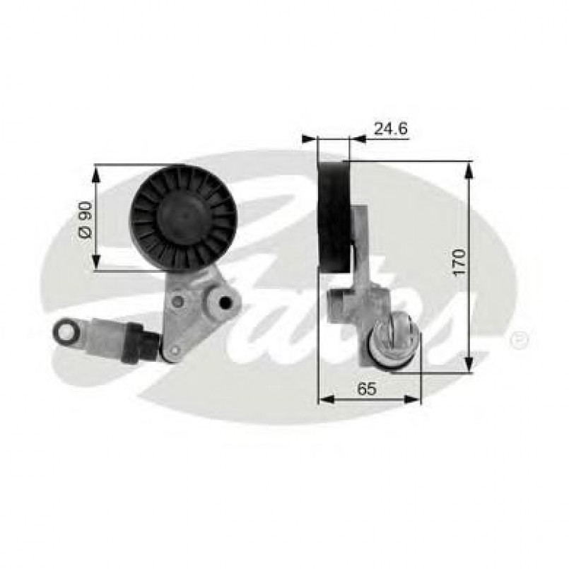 T38239 (7808-21139)  Механізм натягу ременя GATES DRIVEALIGN MV TENS