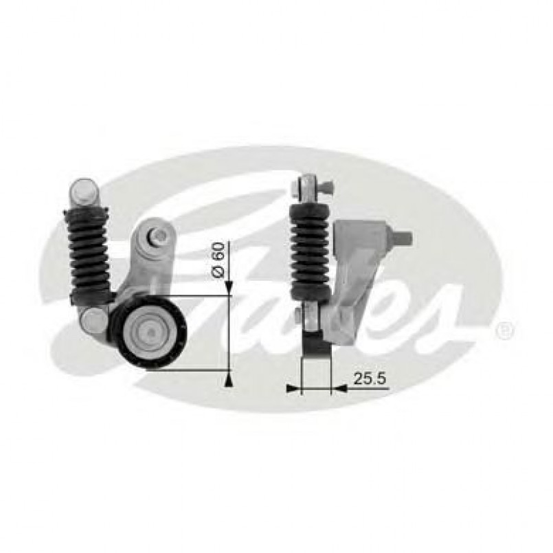 T38240 (7808-21140)  Механізм натягу ременя GATES DRIVEALIGN MV TENS