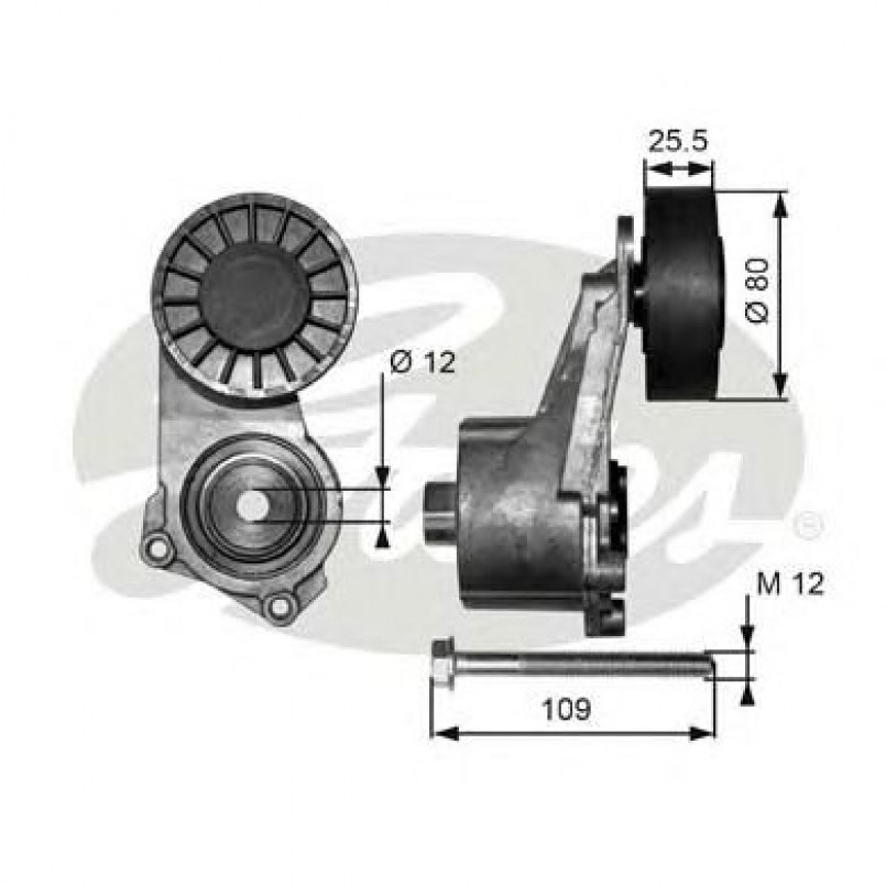 T38264 (7808-21164)  Механізм натягу ременя GATES DRIVEALIGN MV TENS