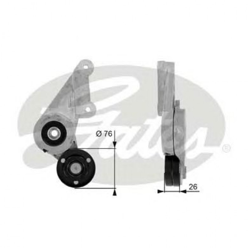 T38304 (7808-21204)  Механізм натягу ременя GATES DRIVEALIGN MV TENS