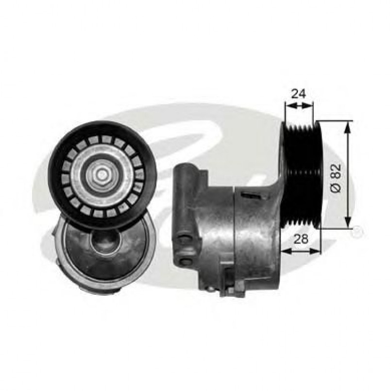 T38343 (7808-21243)  Механізм натягу ременя GATES DRIVEALIGN MV TENS