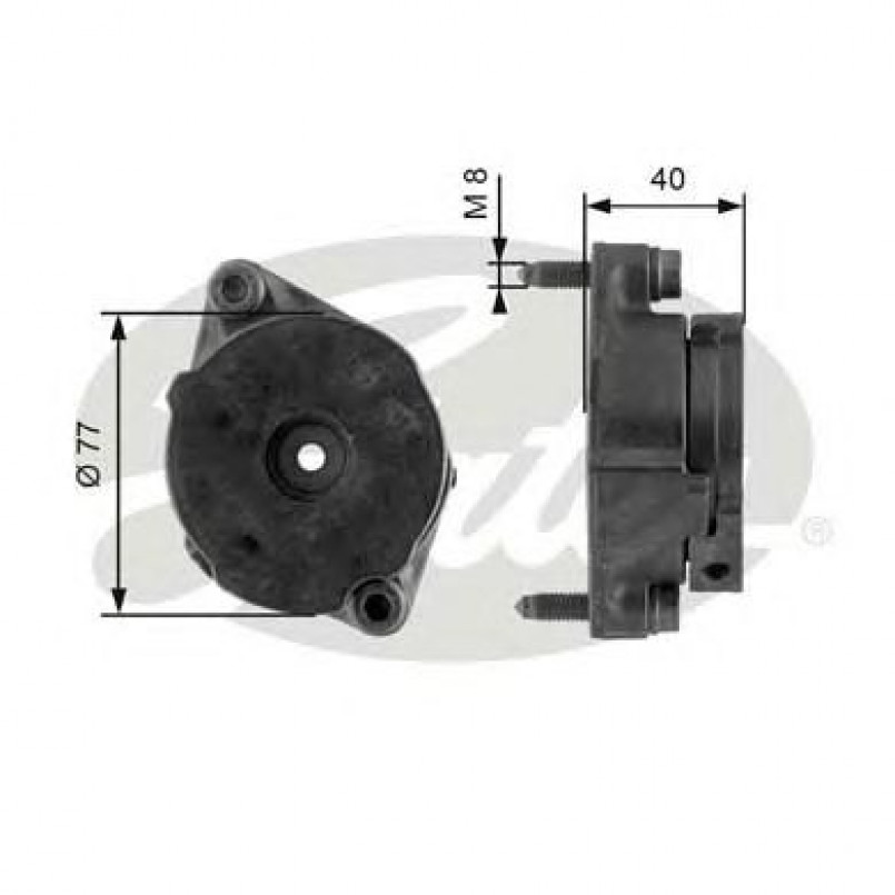 T38345 (7808-21245)  Механізм натягу ременя GATES DRIVEALIGN MV TENS
