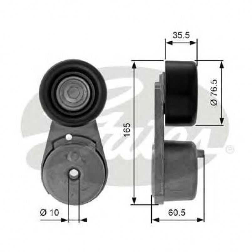 T38378 (7808-21278)  Механізм натягу ременя GATES DRIVEALIGN MV TENS