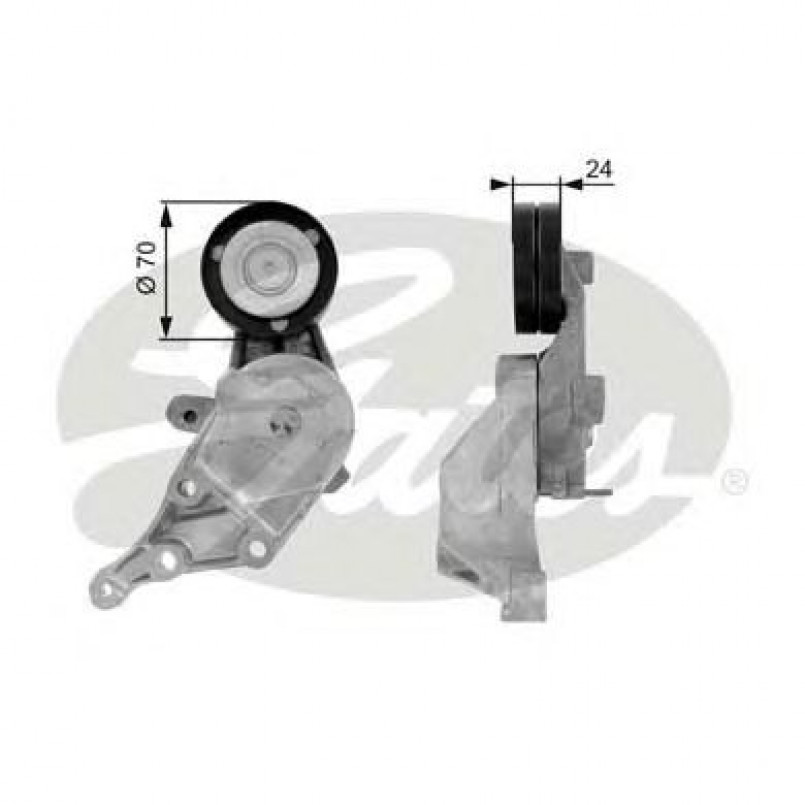 T38387 (7808-21287)  Механізм натягу ременя GATES DRIVEALIGN MV TENS