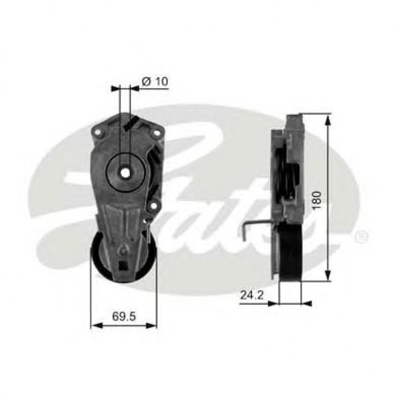 T38405 (7808-21305)  Механізм натягу ременя GATES DRIVEALIGN MV TENS