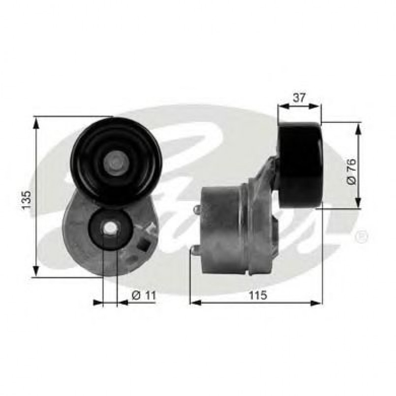T38431 (7808-21331)  Механізм натягу ременя GATES DRIVEALIGN MV TENS