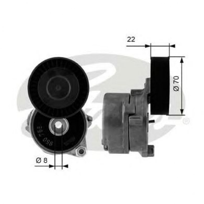 T38442 (7808-21342)  Механізм натягу ременя GATES DRIVEALIGN MV TENS