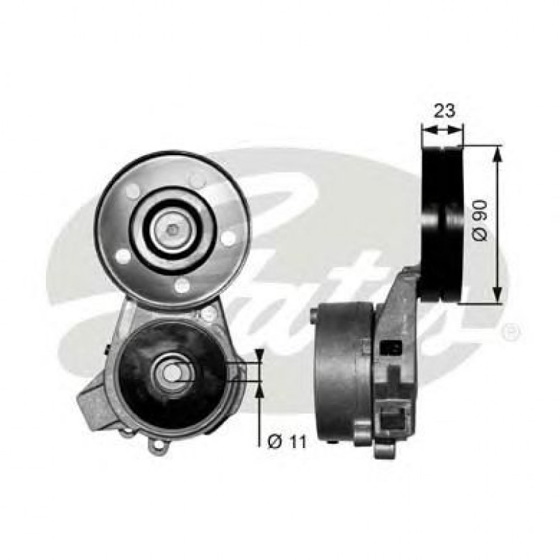 T38470 (7808-21370)  Механізм натягу ременя GATES DRIVEALIGN MV TENS