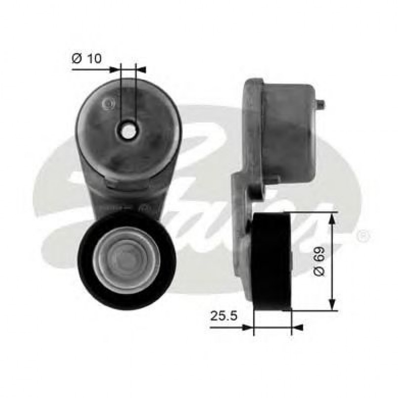 T38471 (7808-21371)  Механізм натягу ременя GATES DRIVEALIGN MV TENS