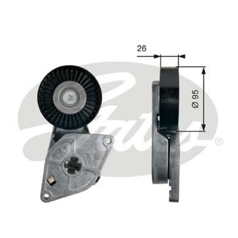 T38491 (7808-21391)  Механізм натягу ременя GATES DRIVEALIGN MV TENS