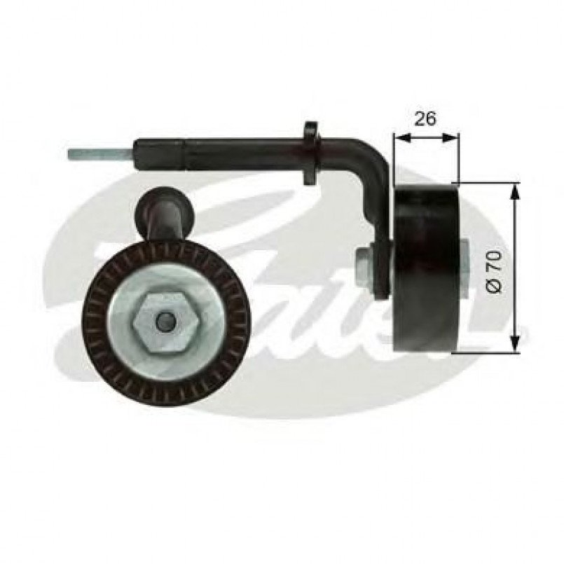 T39005 (7808-21405)  Механізм натягу ременя GATES DRIVEALIGN MV TENS