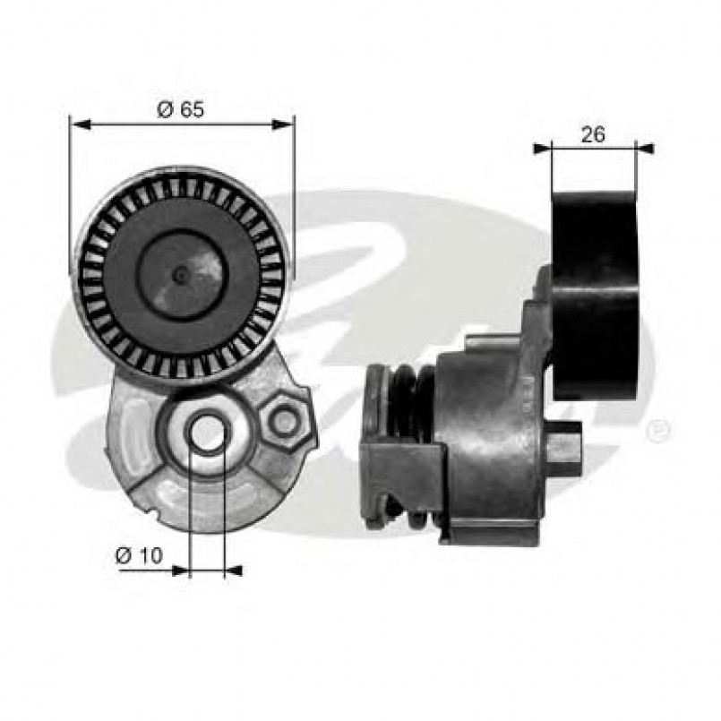 T39009 (7808-21409)  Механізм натягу ременя GATES DRIVEALIGN MV TENS