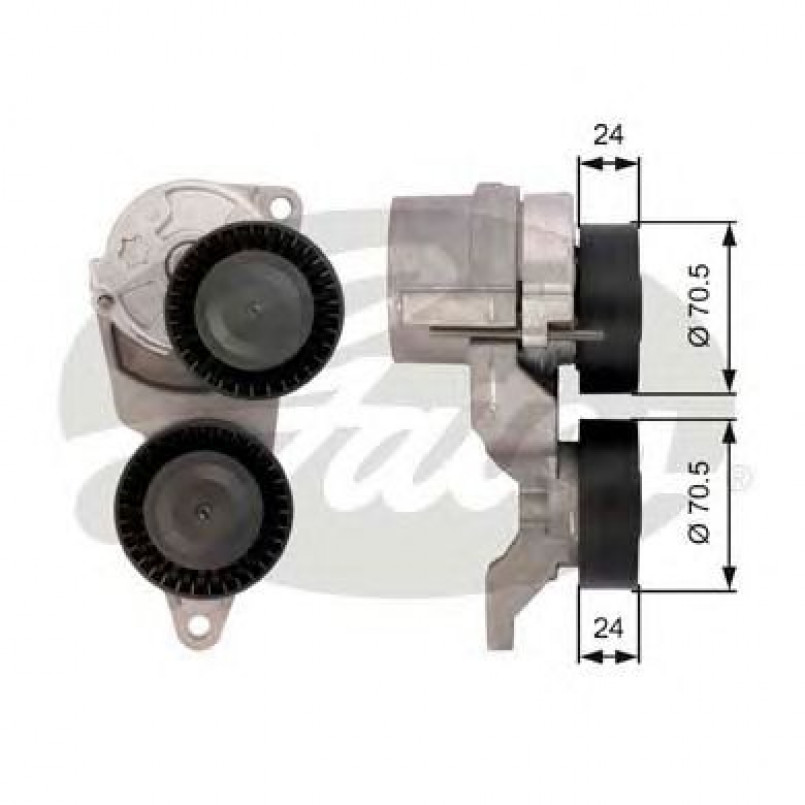 T39026 (7808-21426)  Механізм натягу ременя GATES DRIVEALIGN MV TENS