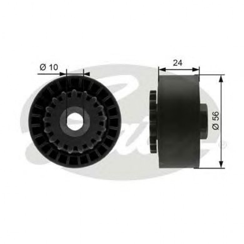 T39056 (7808-21456)  Механізм натягу ременя GATES DRIVEALIGN MV TENS