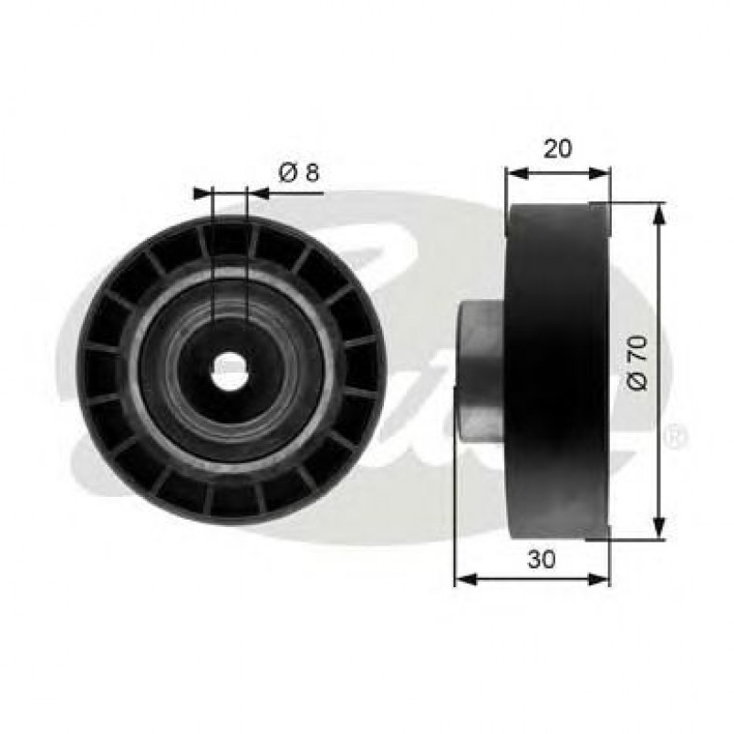 T39059 (7808-21459)  Механізм натягу ременя GATES DRIVEALIGN MV TENS