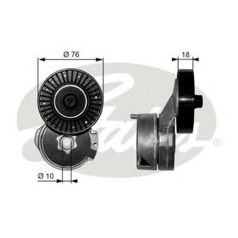 T39063 (7808-21463)  Механізм натягу ременя GATES DRIVEALIGN MV TENS