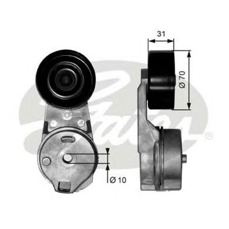 T39065 (7808-21465)  Механізм натягу ременя GATES DRIVEALIGN MV TENS