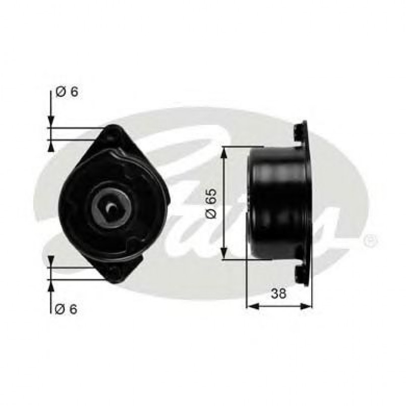 T39089 (7808-21489)  Механізм натягу ременя GATES DRIVEALIGN MV TENS
