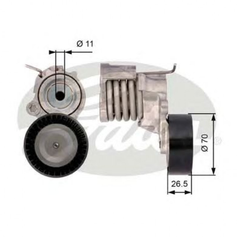 T39115 (7808-21515)  Механізм натягу ременя GATES DRIVEALIGN MV TENS