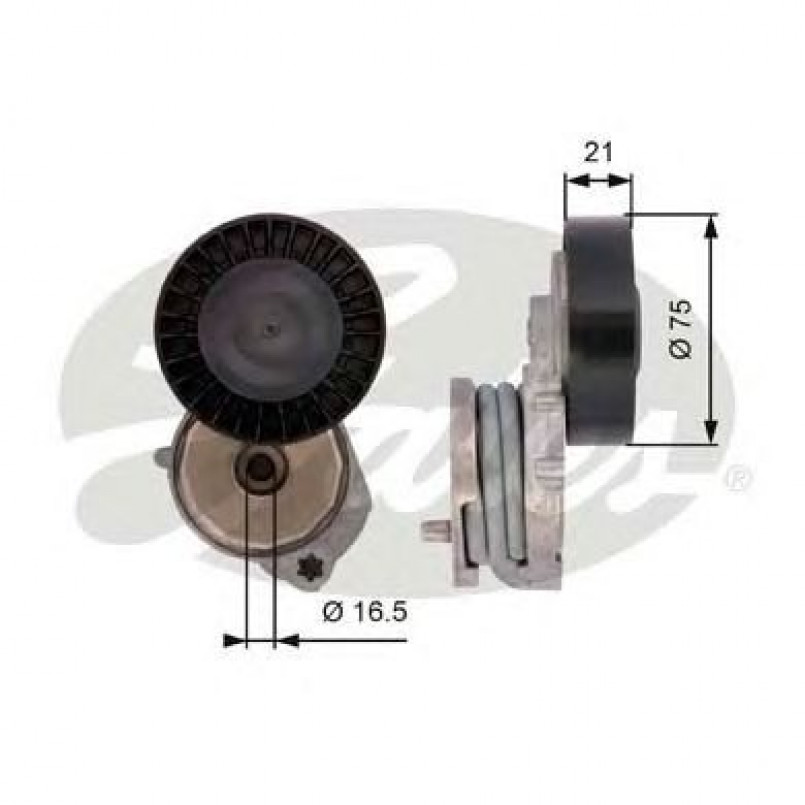 T39116 (7808-21516)  Механізм натягу ременя GATES DRIVEALIGN MV TENS