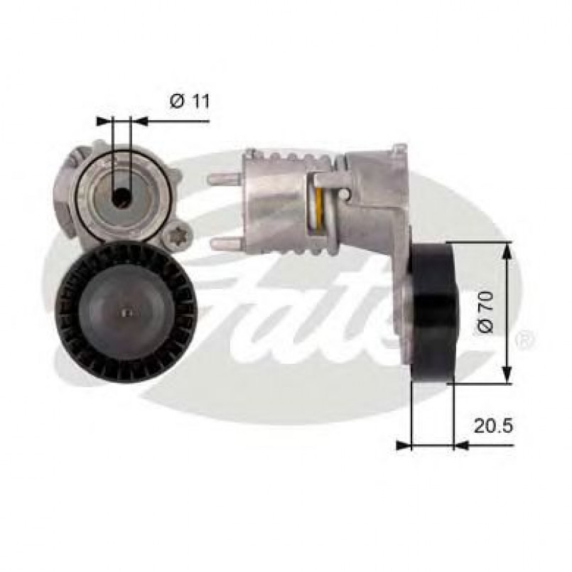 T39117 (7808-21517)  Механізм натягу ременя GATES DRIVEALIGN MV TENS