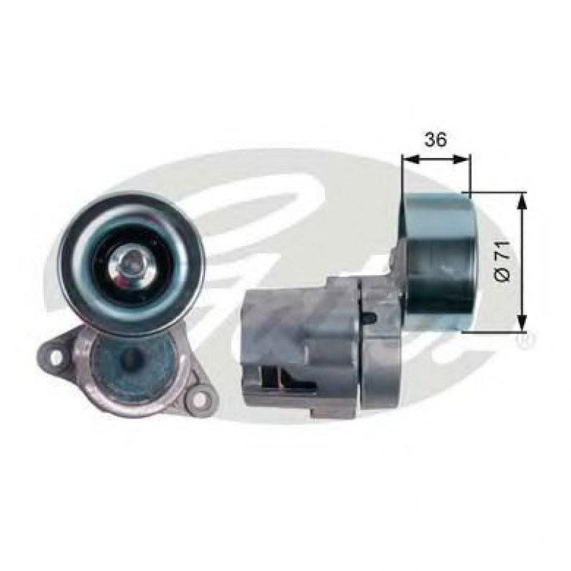 T39133 (7808-21533)  Механізм натягу ременя GATES DRIVEALIGN MV TENS