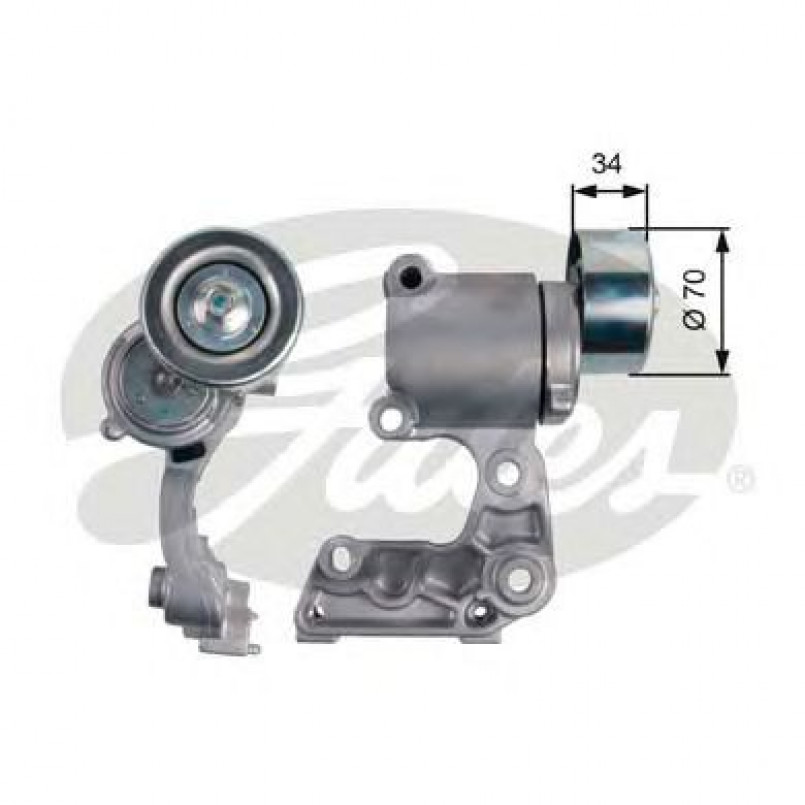 T39140 (7808-21540)  Обвідний ролик GATES DRIVEALIGN MV IDLER