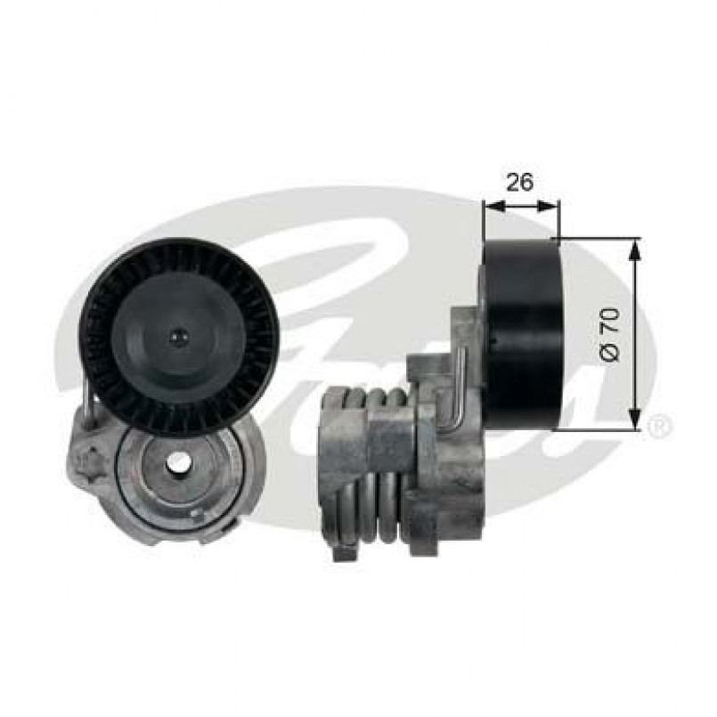 T39148 (7808-21548)  Механізм натягу ременя GATES DRIVEALIGN MV TENS