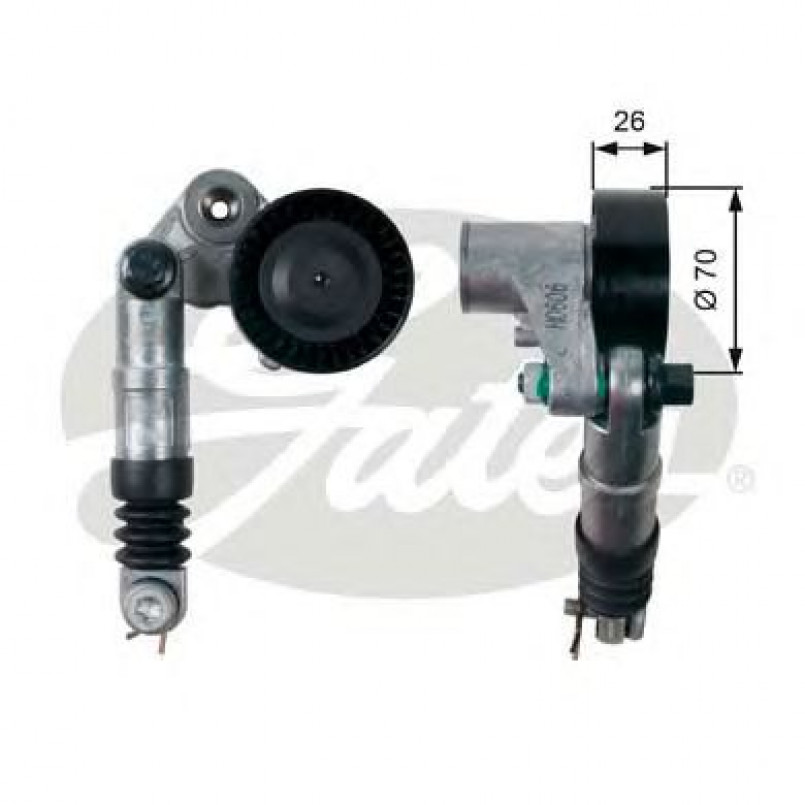 T39216 (7808-21616)  Механізм натягу ременя GATES DRIVEALIGN MV TENS