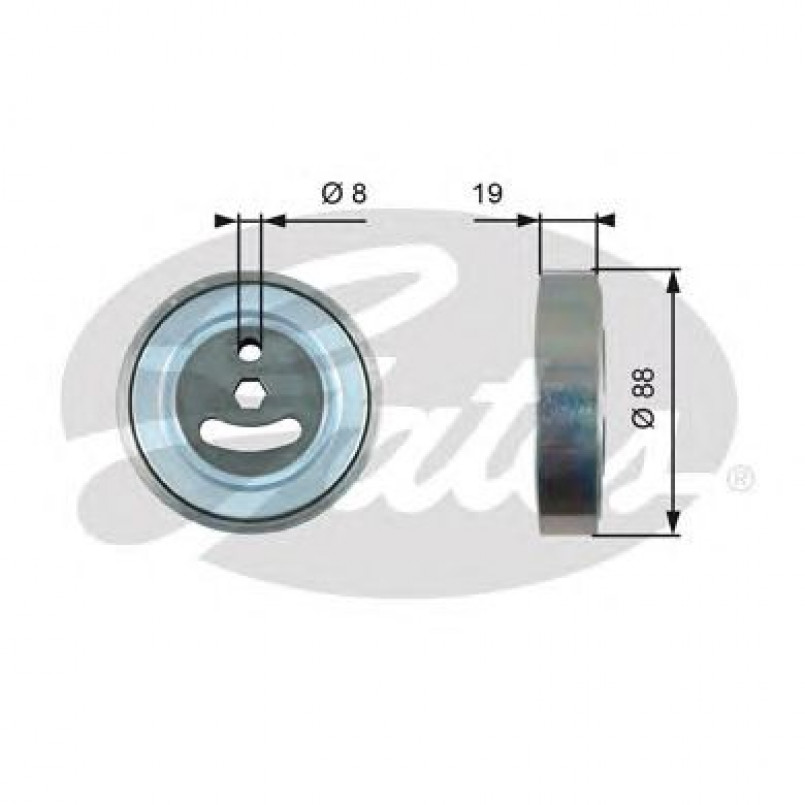 T39225 (7808-21625)  Механізм натягу ременя GATES DRIVEALIGN MV TENS