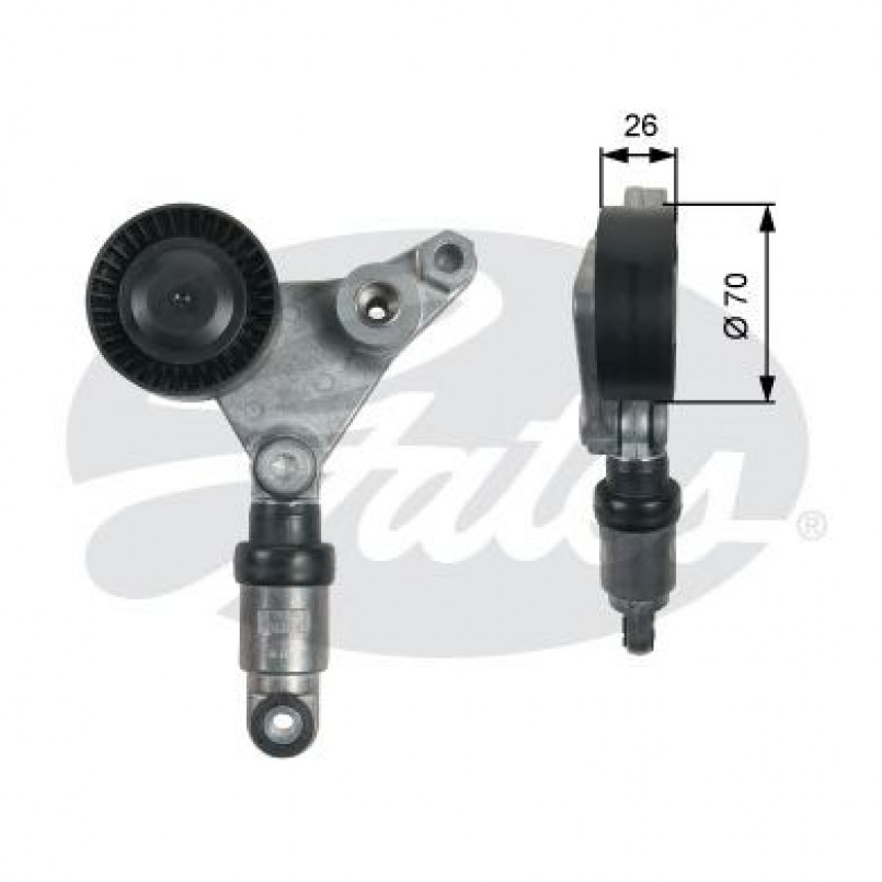 T39258 (7808-21658)  Механізм натягу ременя GATES DRIVEALIGN MV TENS