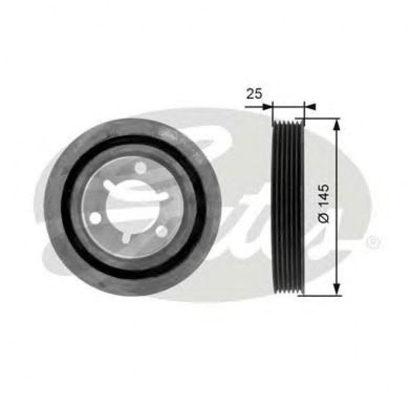 TVD1056 (7845-10061)  Шків колінчастого валу (демпфер) GATES DRIVEALIGN DAMPER