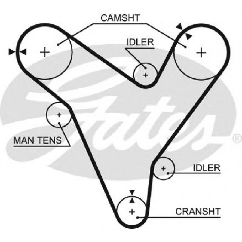 5379XS (8597-15379) Ремінь ГРМ GATES XS