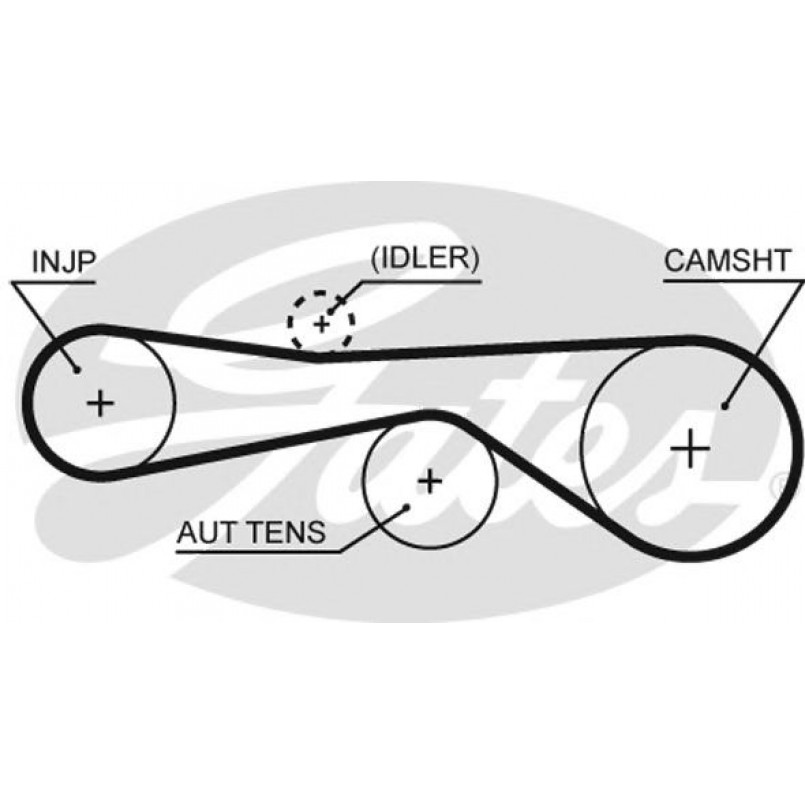 5614XS (8597-15614) Ремінь ГРМ GATES XS