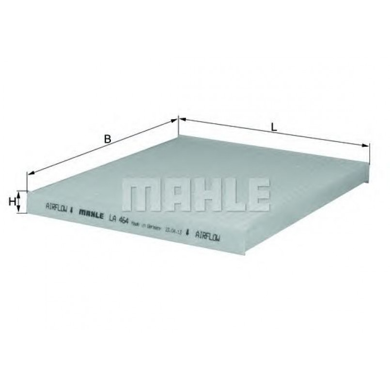LA464 Фільтр салону (MAHLE)