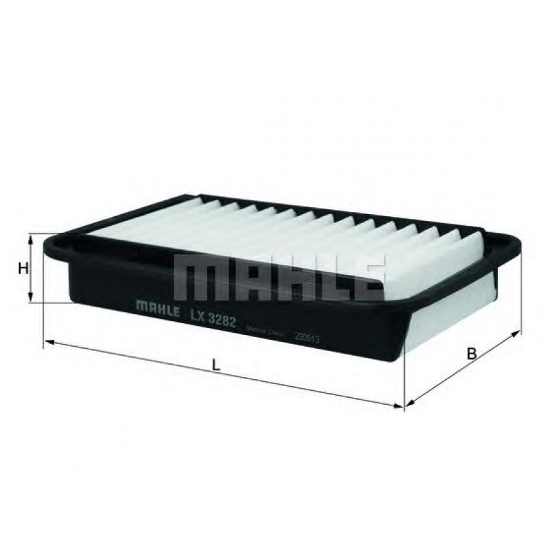 LX3282 Фільтр повітря (KNECHT)