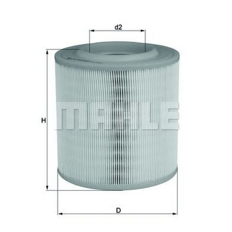 LX3143 Фільтр повітря (MAHLE)