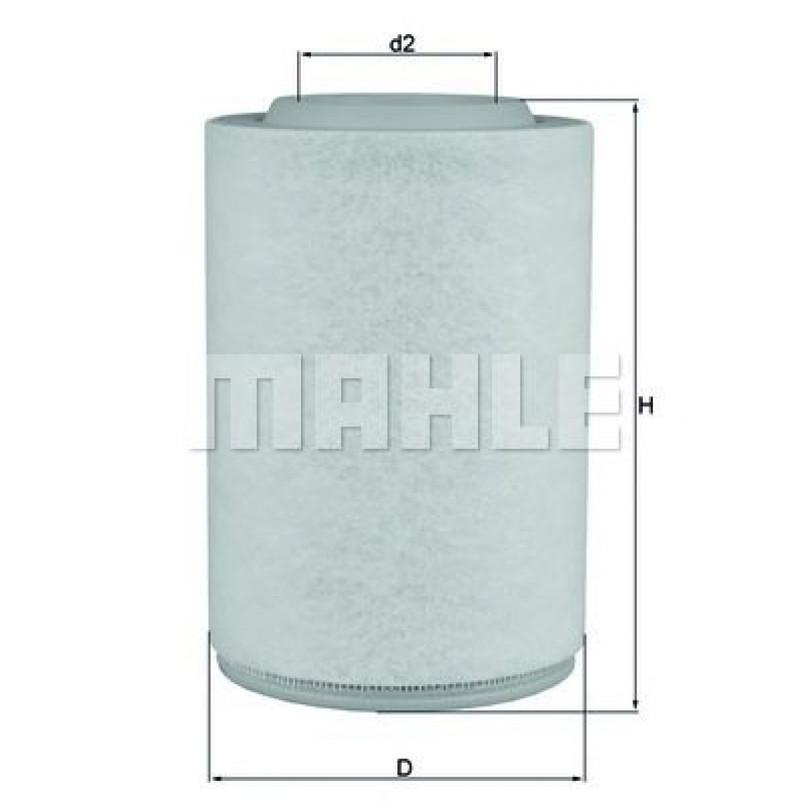 LX3286 Фільтр повітря (MAHLE)