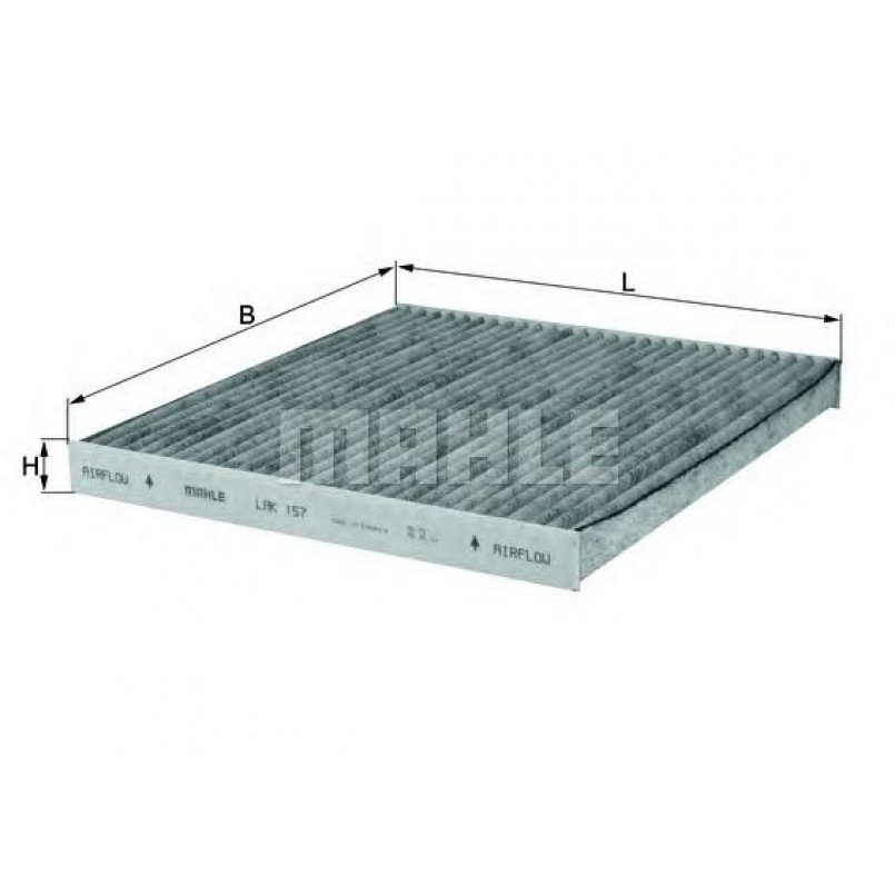 LAK157 Фільтр салону (MAHLE)
