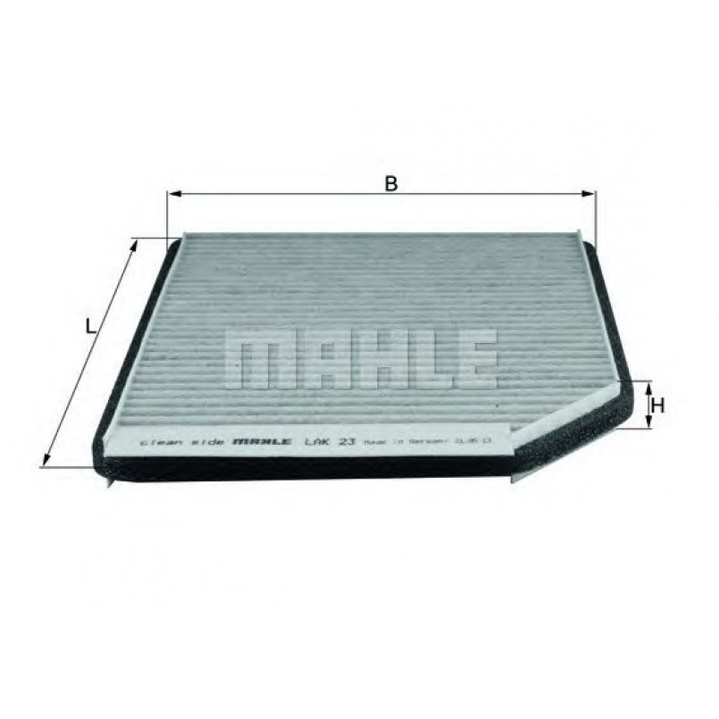 LAK23 Фільтр салону (MAHLE)
