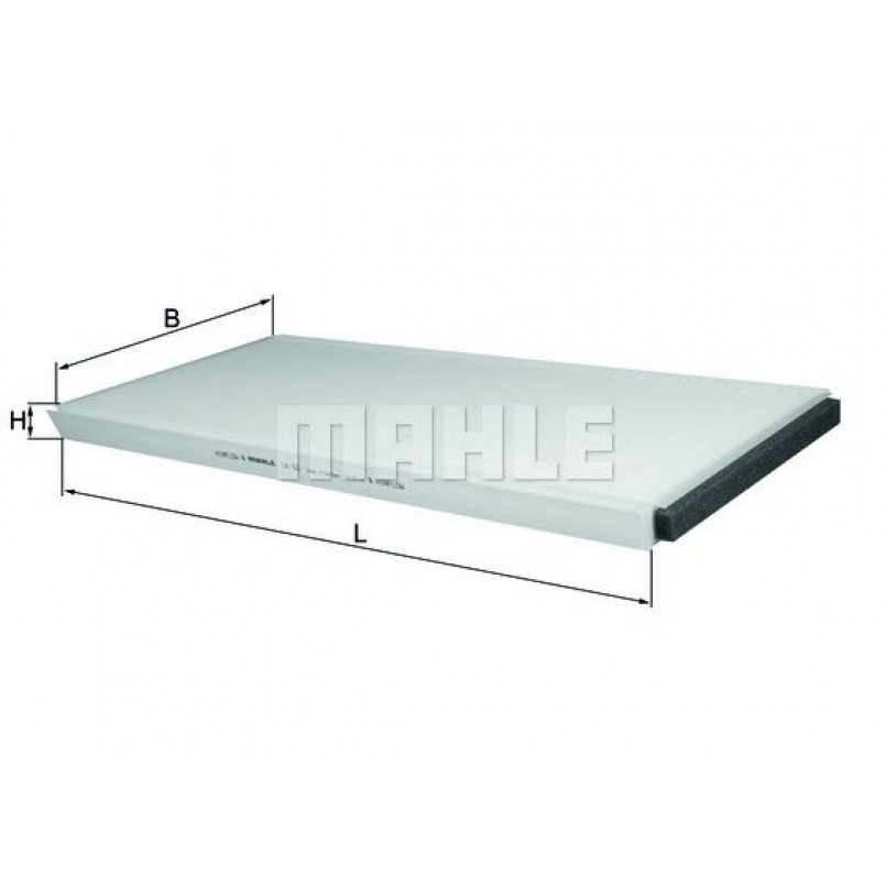 LA62 Фільтр салону (MAHLE)
