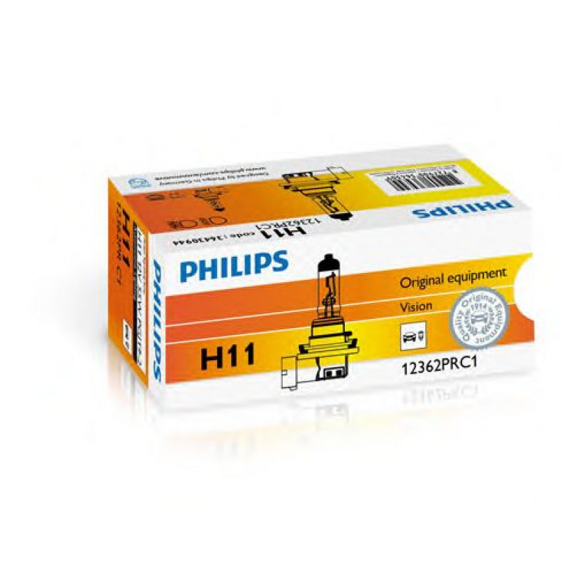 12362PRC1 (PHILIPS) H11 Vision 12V 55W PGJ19-2
