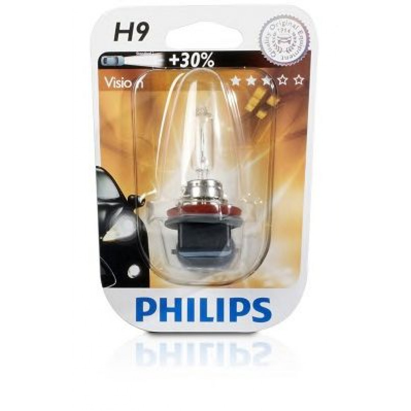 12361B1 (PHILIPS) H9 12V 65W PGJ19-5 Blst. 1 pc.