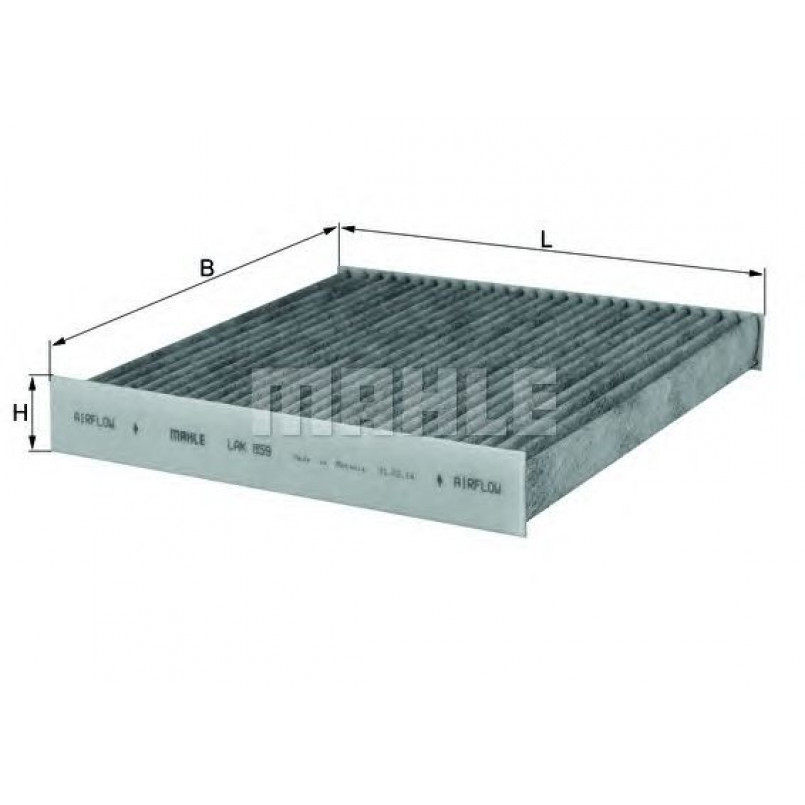 LAK859 Фільтр салону (MAHLE)