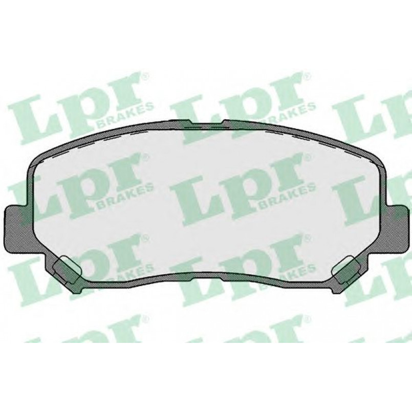 05P1748 LPR - Гальмівні колодки до дисків