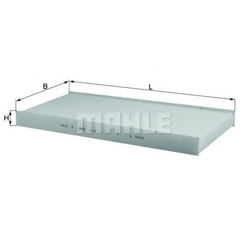 LA252 Фільтр салону (MAHLE)